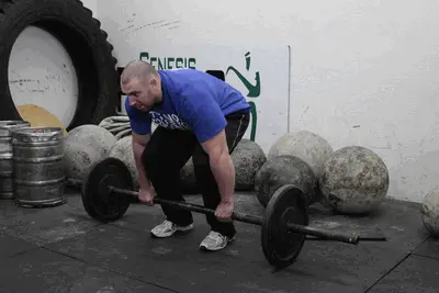 Animation of Axle Deadlift