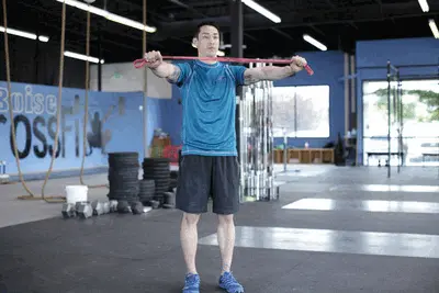 Animation of Band Pull Apart