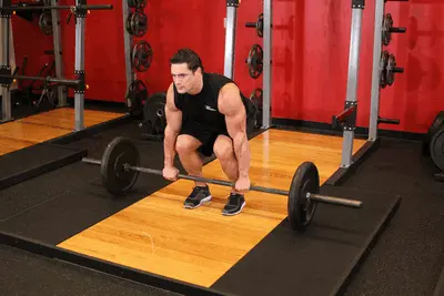 Animation of Barbell Deadlift