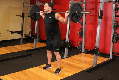 Animation of Barbell Full Squat
