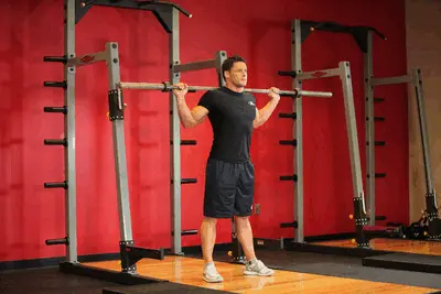 Animation of Barbell Side Bend