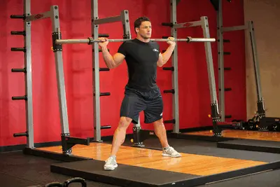 Animation of Barbell Side Split Squat