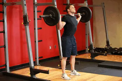 Animation of Barbell Squat