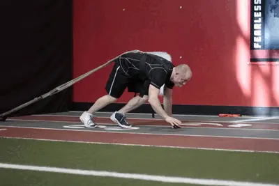 Animation of Bear Crawl Sled Drags