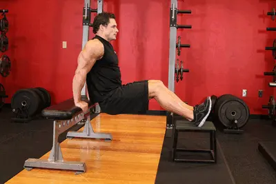 Animation of Bench Dips