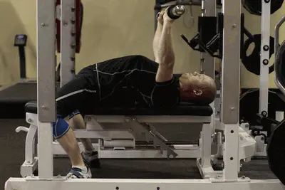 Animation of Bench Press - Powerlifting