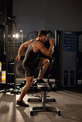 Animation of Bench Sprint