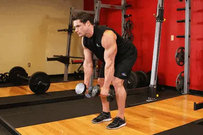 Animation of Bent Over Two-Dumbbell Row