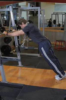 Animation of Body Tricep Press