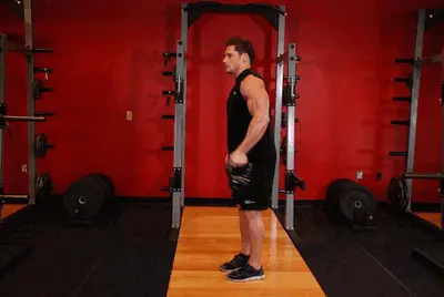 Animation of Bottoms-Up Clean From The Hang Position