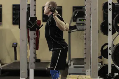 Animation of Box Squat