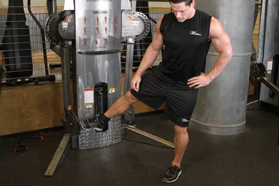 Animation of Cable Hip Adduction