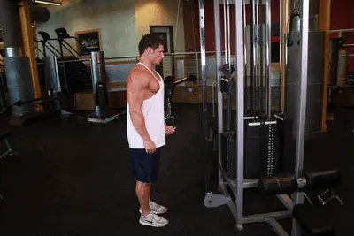 Animation of Cable One Arm Tricep Extension