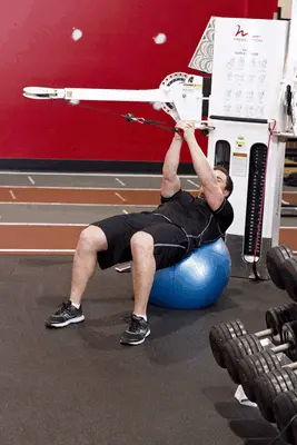 Animation of Cable Russian Twists