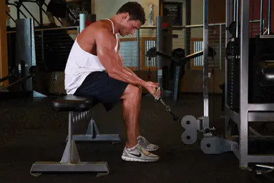 Animation of Cable Wrist Curl
