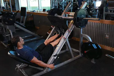 Animation of Calf Press On The Leg Press Machine