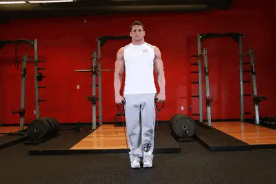 Animation of Calf Raises - With Bands