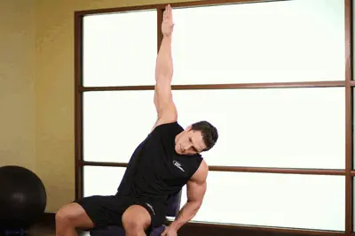 Animation of Chair Lower Back Stretch