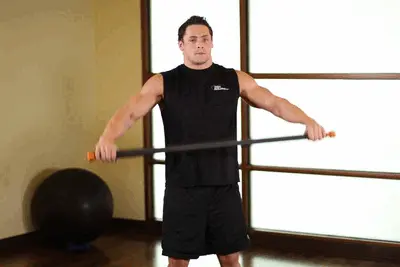 Animation of Chest And Front Of Shoulder Stretch