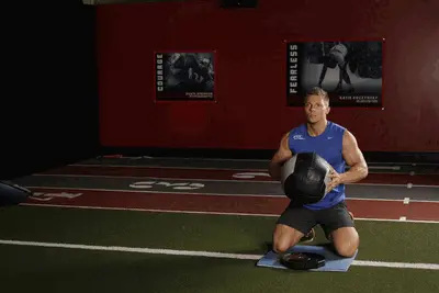 Animation of Chest Push (single response)