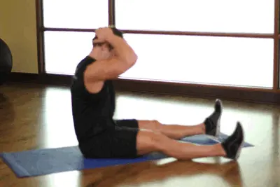 Animation of Chin To Chest Stretch