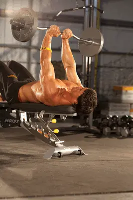 Animation of Close-Grip EZ-Bar Press
