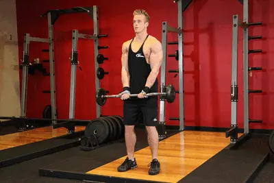 Animation of Close-Grip EZ Bar Curl