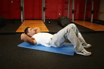 Animation of Cross-Body Crunch