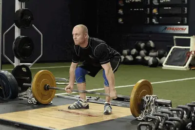 Animation of Deadlift with Chains