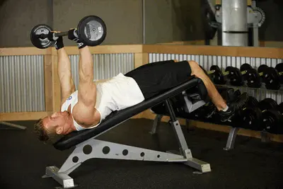 Animation of Decline Close-Grip Bench To Skull Crusher