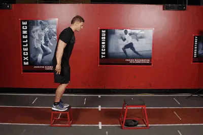 Animation of Depth Jump Leap