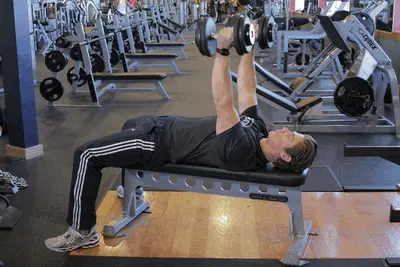 Animation of Dumbbell Bench Press with Neutral Grip