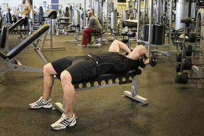 Animation of Dumbbell Tricep Extension -Pronated Grip