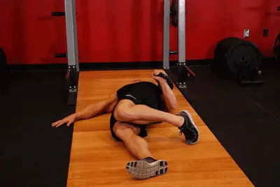 Animation of Extended Range One-Arm Kettlebell Floor Press
