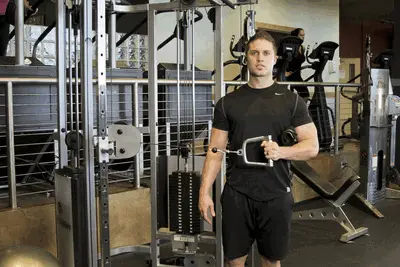 Animation of External Rotation with Cable