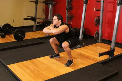 Animation of Freehand Jump Squat