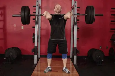 Animation of Front Squat (Clean Grip)