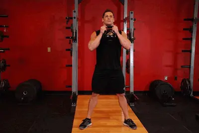 Animation of Goblet Squat