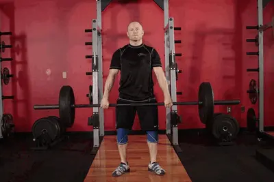 Animation of Hang Clean - Below the Knees
