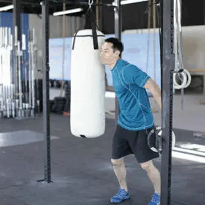 Animation of Heavy Bag Thrust
