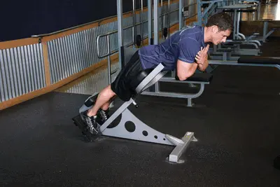 Animation of Hyperextensions (Back Extensions)