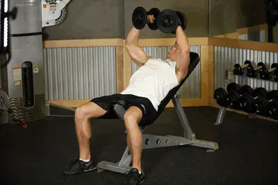 Animation of Incline Dumbbell Flyes