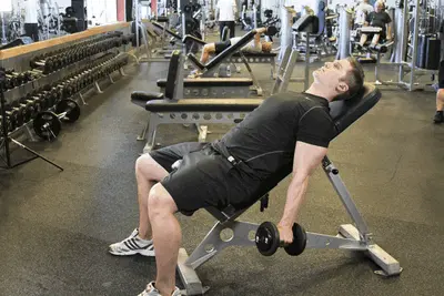 Animation of Incline Hammer Curls