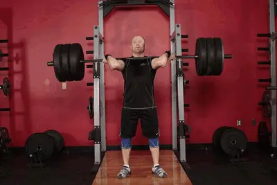 Animation of Jerk Dip Squat