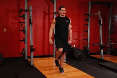 Animation of Kettlebell One-Legged Deadlift