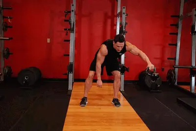 Animation of Kettlebell Pass Between The Legs