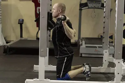 Animation of Kneeling Squat