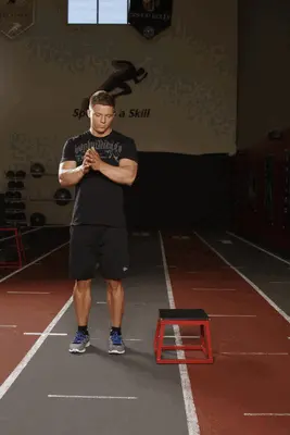 Animation of Lateral Box Jump