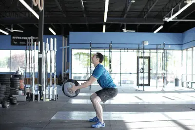 Animation of Medicine Ball Scoop Throw