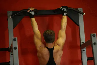 Animation of Mixed Grip Chin